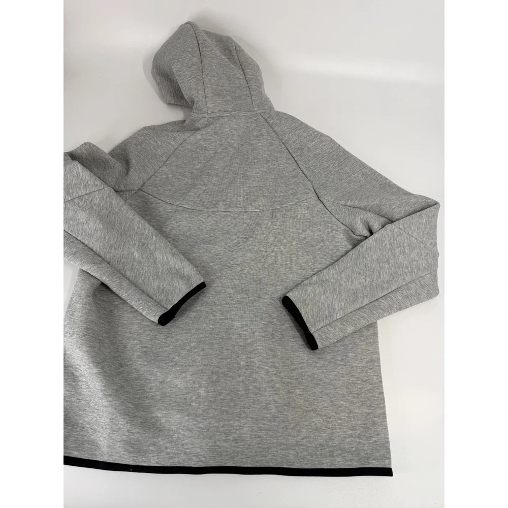 Kansas City Chiefs Nike Grey‎ Tech Fleece Hoodie Jacket Hooded Size Large L NWT